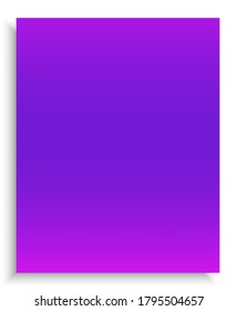 Modern blurry original background. Vector illustration art. Creative backdrop with smooth and soft shadow. Violet trendy and easy editable colored banner template.