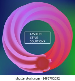 Modern blurry smooth background with a blend. Minimal backdrop with simple muffled colors. Vector illustration space. Green fluid colorful shapes for poster, presentation and banner.