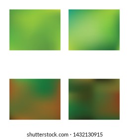 Modern blurry smooth background. Clean backdrop with bright rainbow colors. Vector illustration layout. Green fluid colorful shapes for poster, presentation and banner.