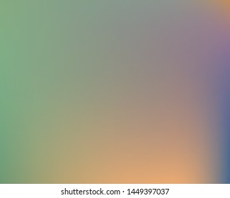 Modern blurry smooth background. Clean backdrop with simple muffled colors. Vector illustration pastel. Green fluid colorful shapes for poster, presentation and banner.