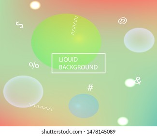 Modern blurry smooth background. Creative backdrop with simple muffled colors. Vector illustration space. Pink fluid colorful shapes for poster, presentation and banner.