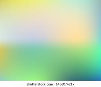 Modern blurry smooth background. Dynamic backdrop with bright rainbow colors. Vector illustration elements. Yellow fluid colorful shapes for poster, presentation and banner.