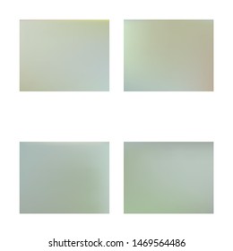Modern blurry smooth background. Flat backdrop with simple muffled colors. Vector illustration vintage. Green fluid colorful shapes for poster, presentation and banner.
