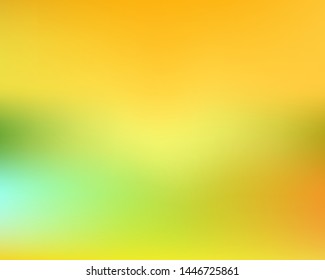 Modern blurry smooth background. Fluid backdrop with soft muffled colors. Vector illustration flyer. Yellow fluid colorful shapes for poster, presentation and banner.