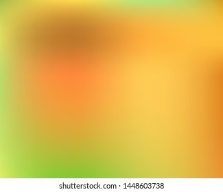 Modern blurry smooth background. Liquid backdrop with simple muffled colors. Vector illustration flyer. Yellow fluid colorful shapes for poster, presentation and banner.