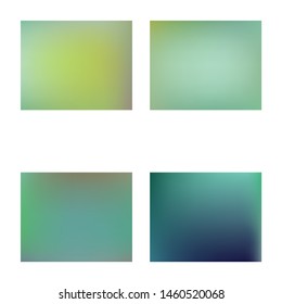 Modern blurry smooth background. Liquid backdrop with simple muffled colors. Vector illustration elements. Green fluid colorful shapes for poster, presentation and banner.
