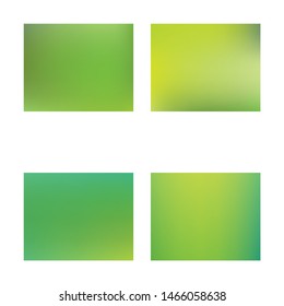 Modern blurry smooth background. Liquid backdrop with simple muffled colors. Vector illustration flyer. Green fluid colorful shapes for poster, presentation and banner.