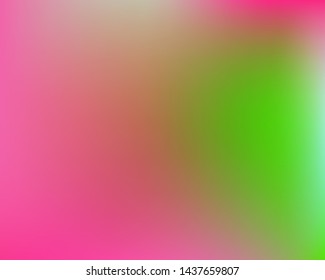 Modern blurry smooth background. Minimal backdrop with bright rainbow colors. Vector illustration concept. Pink fluid colorful shapes for poster, presentation and banner.