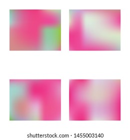 Modern blurry smooth background. Minimal backdrop with simple muffled colors. Vector illustration vintage. Pink fluid colorful shapes for poster, presentation and banner.
