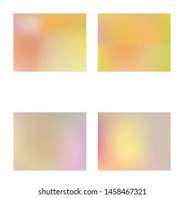 Modern blurry smooth background. Minimal backdrop with simple muffled colors. Vector illustration texture. Pink fluid colorful shapes for poster, presentation and banner.