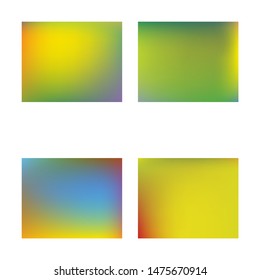 Modern blurry smooth background. Original backdrop with simple muffled colors. Vector illustration theme. Yellow fluid colorful shapes for poster, presentation and banner.