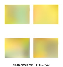 Modern blurry smooth background. Simple backdrop with simple muffled colors. Vector illustration layout. Yellow fluid colorful shapes for poster, presentation and banner.