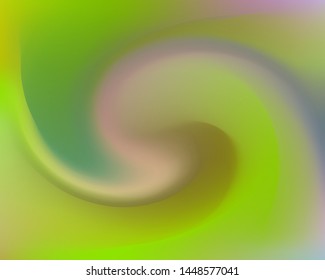 Modern blurry smooth background. Vector illustration layout. Minimal backdrop with bright rainbow colors. Green fluid colorful shapes for poster, presentation and banner.