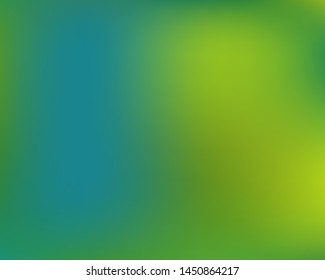 Modern blurry smooth background. Vector illustration theme. Fluid backdrop with soft muffled colors. Green fluid colorful shapes for poster, presentation and banner.
