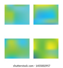 Modern blurry smooth background. Vector illustration space. Fluid backdrop with simple muffled colors. Green fluid colorful shapes for poster, presentation and banner.