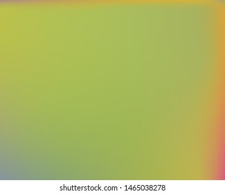 Modern blurry smooth background. Vector illustration art. Light backdrop with simple muffled colors. Green fluid colorful shapes for poster, presentation and banner.