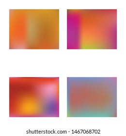 Modern blurry smooth background. Vector illustration texture. Commercial backdrop with simple muffled colors. Orange fluid colorful shapes for poster, presentation and banner.