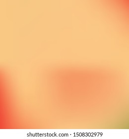 Modern blurry smooth background. Vector illustration elements. Futuristic backdrop with simple muffled colors. Orange fluid colorful shapes for poster, presentation and banner.