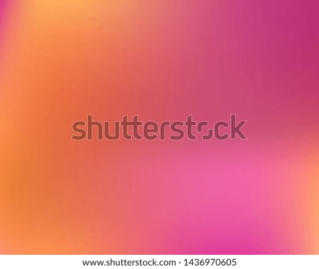 Modern blurry smooth background. Vector illustration flyer. Vibrant backdrop with bright rainbow colors. Pink fluid colorful shapes for poster, presentation and banner.