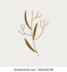 modern bohemian style minimalism. abstract seamless background. ideal for packaging, backdrops, postcards or fabrics. Vector graphics