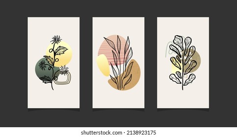 Modernes abstraktes, abstraktes, trendiges Hintergrunddesign.