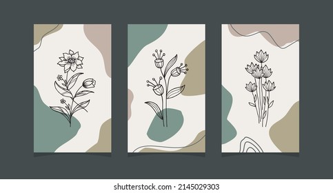 Diseño de fondo moderno y de moda.