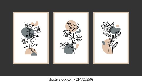 Modernes abstraktes, abstraktes, trendiges Hintergrunddesign.