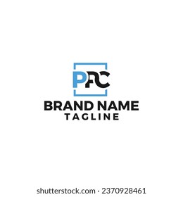 Diseño moderno audaz y abstracto del logotipo de PPC para empresas basadas en consultoría, finanzas, banca y tecnología. 