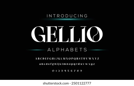Modern bold alphabet vector font. Typography urban style alphabet fonts for fashion, sport, technology, digital, movie, logo design, vector illustration.