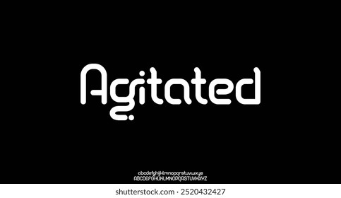 Modern bold alphabet vector font. Typography urban style alphabet fonts for fashion, sport, technology, digital, movie, logo design, vector illustration.
