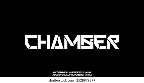 Modern bold alphabet vector font. Typography urban style alphabet fonts for fashion, sport, technology, digital, movie, logo design, vector illustration.