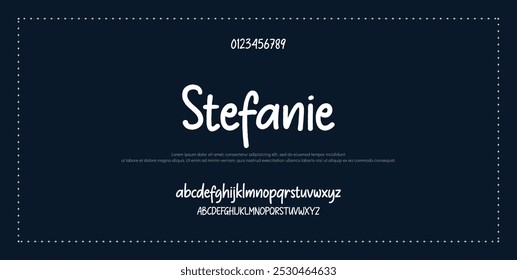 Fuente de Vector de alfabeto negrita moderna. Fuentes de alfabeto de estilo urbano de tipografía para moda, deporte, tecnología, digital, película, diseño de logotipos, Ilustración vectorial.