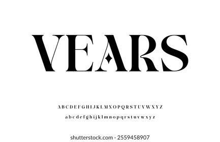 Modern bold alphabet vector font. Typography urban style alphabet fonts for fashion, sport, technology, digital, movie, logo design, vector illustration