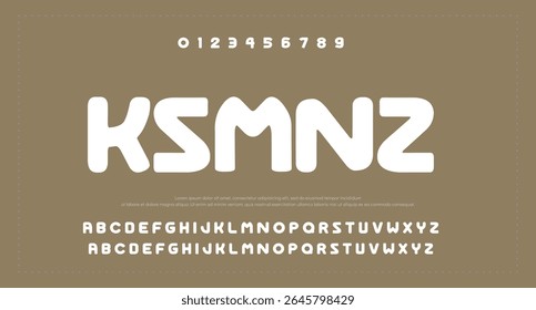 Modern bold alphabet vector font. Typography urban style alphabet fonts for fashion, sport, technology, digital, movie, logo design, vector illustration.