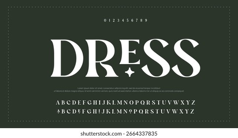 Modern bold alphabet vector font. Typography urban style alphabet fonts for fashion, sport, technology, digital, movie, logo design, vector illustration.