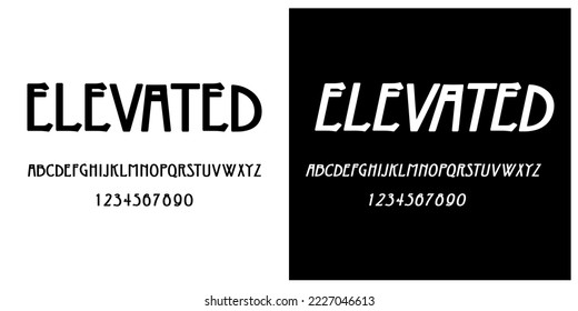 Modern Bold Font. Regular Italic Number Typography urban style alphabet fonts for fashion, sport, technology, digital, movie, logo design, vector illustration