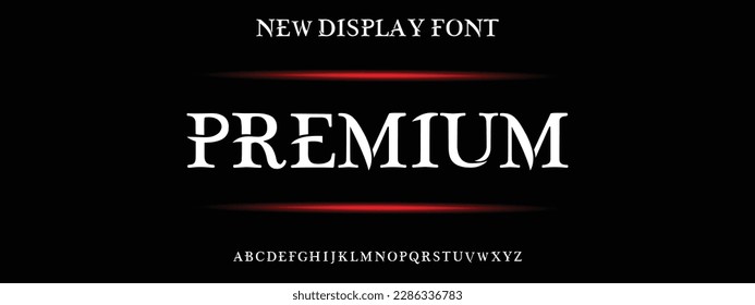 Modern Bold Font. Regular Italic Number Typography urban style alphabet fonts for fashion, sport, technology, digital, movie, logo design, vector illustration