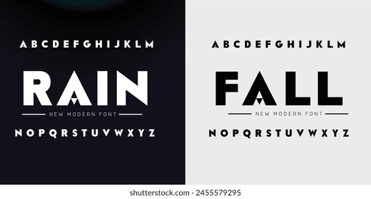 Modern Bold Font. Regular Italic Number Typography urban style alphabet fonts for fashion, sport, technology, digital, movie, logo design, vector illustration