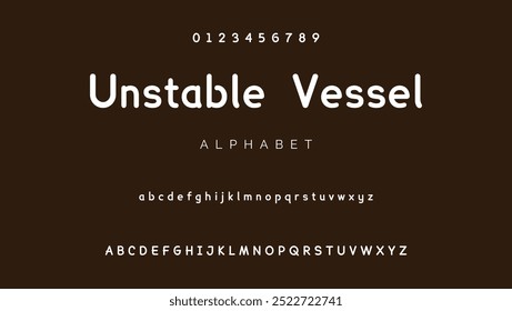 Modern Bold Font. Regular Italic Number Typography urban style alphabet fonts for fashion, sport, technology, digital, movie, logo design, vector illustration