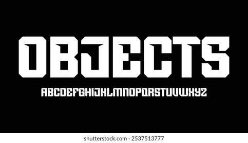 Modern Bold Font. Regular Italic Number Typography urban style alphabet fonts for fashion, sport, technology, digital, movie, logo design, vector illustration
