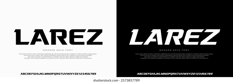 Modern Bold Font. Regular Italic. Abstract Futuristic Font Typography urban style alphabet fonts for fashion, sport, technology, digital, movie, logo design, vector illustration