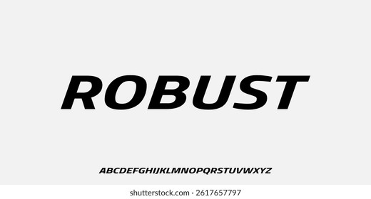 Modern Bold Font. Regular Italic. Typography urban style alphabet fonts for fashion, sport, technology, digital, movie, logo design, vector illustration