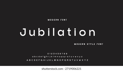 Modern Bold Font. Regular Italic Number Typography urban style alphabet fonts for fashion, sport, technology, digital, movie, logo design, vector illustration