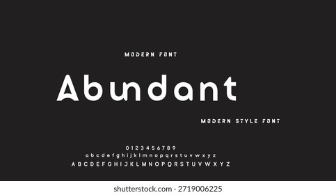 Fonte em negrito moderna. Regular Italic Number Tipografia urbana estilo alfabeto fontes para moda, esporte, tecnologia, digital, filme, design de logotipo, ilustração vetorial