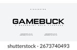 Modern Bold Font. Sans Serif Font. Regular Italic Uppercase Lowercase Typography urban style alphabet fonts for fashion, sport, technology, digital, movie, logo design, vector illustration
