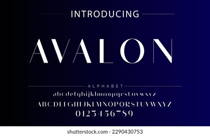 Modern Bold Font. Sans Serif Font. Regular Italic Uppercase Lowercase Typography urban style alphabet fonts for fashion, sport, technology, digital, movie, logo design, vector illustration