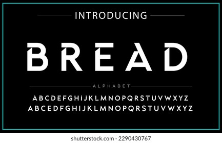 Modern Bold Font. Sans Serif Font. Regular Italic Uppercase Lowercase Typography urban style alphabet fonts for fashion, sport, technology, digital, movie, logo design, vector illustration