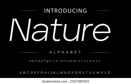 Modern Bold Font. Sans Serif Font. Regular Italic Uppercase Lowercase Typography urban style alphabet fonts for fashion, sport, technology, digital, movie, logo design, vector illustration