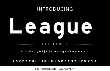 Modern Bold Font. Sans Serif Font. Regular Italic Uppercase Lowercase Typography urban style alphabet fonts for fashion, sport, technology, digital, movie, logo design, vector illustration