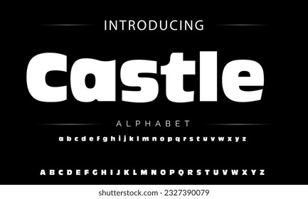 Modern Bold Font. Sans Serif Font. Regular Italic Uppercase Lowercase Typography urban style alphabet fonts for fashion, sport, technology, digital, movie, logo design, vector illustration